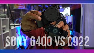 LOGITECH C922 vs SONY A5100 Which Is BETTER 2021 [upl. by Ymmak]