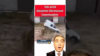 Gözümle görmesem inanmazdım 😂 süper bir manevra yaparak samanların üstüne çıkmayı başardı😀 [upl. by Cuyler]