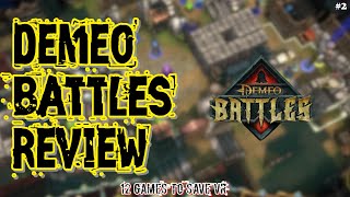 New VR Games 2023 I Demeo Battles Review I [upl. by Anisamoht]