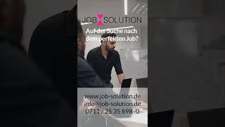 Finde deinen perfekten Job im Großraum Stuttgart – Job Solution hilft dir dabei [upl. by Aicelf]