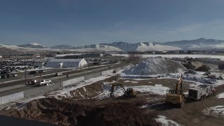 Expansion work continuing at Missoula Montana Airport [upl. by Nimaynib948]