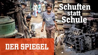 Schuften statt Schule Kinderarbeit steigt weltweit wegen Corona  DER SPIEGEL [upl. by Aneeuqal]