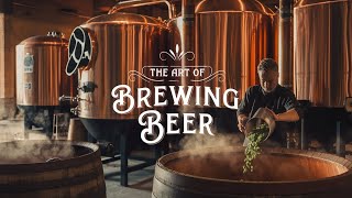 The Art of Brewing Beer Behind the Scenes at a Brewery [upl. by Arehs430]