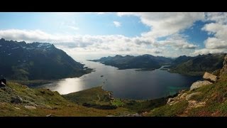 Bergbesteigung  Norwegen  Lofoten  Austnesfjord [upl. by Malha194]