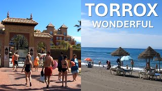 Torrox Costa Spain Wonderful Promenade May 2024 Costa del Sol [upl. by Nykal315]