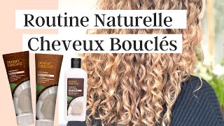 Routine naturelle cheveux bouclés avec Desert Essence [upl. by Lambertson]