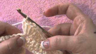 How to Crochet the quotWavy Shell Stitchquot [upl. by Ynoffit620]