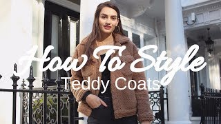 How To Style TeddyShearling Coats  Peexo [upl. by Enidaj28]