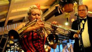 Gunhild Carling plays three trumpets at the same time [upl. by Atrice]