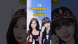 Top 10 visuals class of kpop ❤️ in 2024 blackpink kpop spy09 ytshorts [upl. by Nimoynib796]