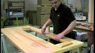 How to Glaze a FD30 Fire Door using our Quickfix Glazing Bead [upl. by Ghassan]