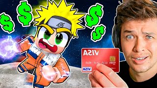 GASTÉ 100000 ROBUX en ANIME CLICKER 🤑🔥  ROBLOX NIVEL MÁXIMO [upl. by Nelac]