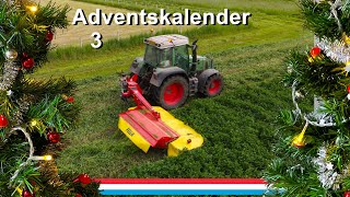 Adventskalender 324 Fendt 415 Vario TMS  Fella Ramos 3060 TLKC  Luxemburg 2023 [upl. by Urbai139]