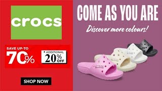 Crocs Coupon Code ✅ New Crocs Discount Code [upl. by Neill530]