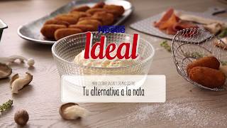 🥣 Salsa bechamel para croquetas  Recetas Leche IDEAL [upl. by Ahsikar]