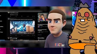 B Mod Reacts To ReactBot Reacting To KSI Reacting To Jacksfilms ft Young Diarrhea and Salad Man [upl. by Aicrop]