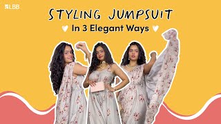 Styling Jumpsuit In 3 Elegant Ways [upl. by Kinghorn]