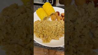 Rice pilaf plant based nuggets corn on the cob [upl. by Ahsieni316]