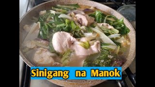 Sinigang na manok  Dhora Vlog [upl. by Joslyn]