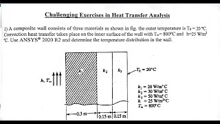 Challenging Problem 1  Convective Heat Transfer [upl. by Emelia]