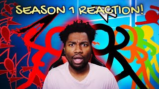 VOICE ACTOR REACTS Animator vs Animation Season 1  A STICK FIGURE RUINS MY DESKTOP [upl. by Zuleika]