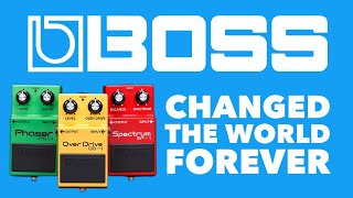 Boss Pedals Changed Guitar As We Know It [upl. by Akehsay]