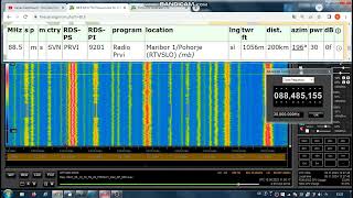 FM DX TR  100623 1059UTC  885 Radio Prvi SVN Maribor 1Pohorje RTVSLO mb 30kW 200km [upl. by Ayotel]