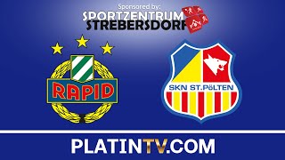 171117  Fußball  SK Rapid Wien II  SKN St Pölten Juniors [upl. by Winebaum]