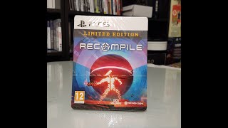 Recompile Limited Steelbook Edition Ps5 unboxing [upl. by Ecarret13]