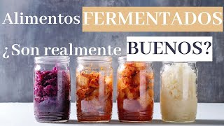 Piensas que los alimentos fermentados aportan probióticos naturales La verdad sobre los fermentados [upl. by Magulac614]