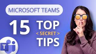 TOP 15 Microsoft Teams TIPS You Need to Know  2024 [upl. by Anavlis]