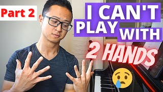 Play with 2 Hands on Piano Practice these 10 New Exercises Part 2 [upl. by Haridan345]