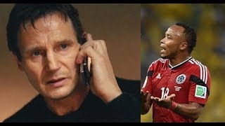 Brazil fans attack Juan Zuniga for his tackle on Neymar  Taken Phone Speech Version [upl. by Icyak]