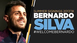 BERNARDO SILVA AGREES TO JOIN MAN CITY  FIRST INTERVIEW [upl. by Atikehs482]