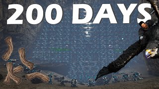 200 Days On Ark Fibercraft  Ark PvP [upl. by Myranda]