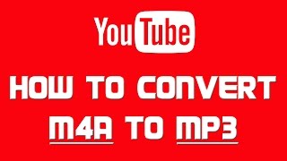 How to CONVERT M4A FILE to MP3  ONLINE SOLUTION [upl. by Amitie]