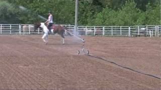 Horse Arena Irrigation with a Kifco Water Reel [upl. by Aretse]