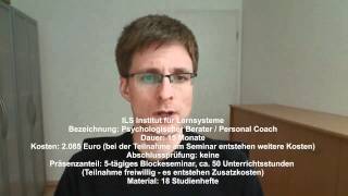 Fernstudium Psychologie vlog010  Psychologischer Berater [upl. by Oludoet]