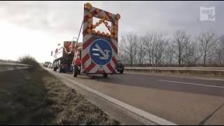 Stau nach Unfall auf der A 29 [upl. by Nirhtak]