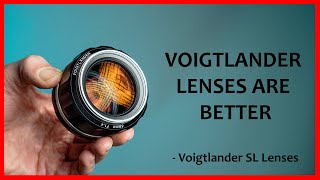 🟡 Upgrade your SLR with a Voigtlander lens  Nikon Mount Voigtlander SL lenses Review 204058mm [upl. by Manup82]