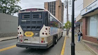 NJ TRANSIT 165 ORADELL NEW MILFORD AV MCI D4500CT 21335 [upl. by Ledoux]