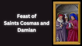 Feast of Saints Cosmas and Damian  26th Sept 2024 700 AM  Fr Bolmax Pereira [upl. by Nnanaej]