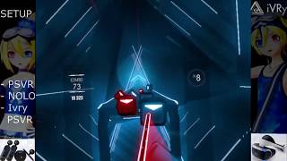 Roki Beat Saber Test NOLO IVRY PSVR [upl. by Aielam]