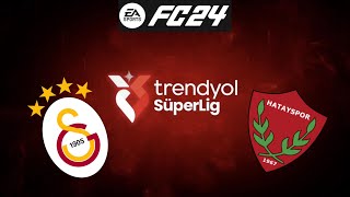 ZiyechampZaha İşbirliği  Galatasaray vs Hatayspor  Trendyol Süperlig  EA FC 24 PS4™ [upl. by Mccowyn]