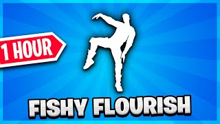 Fishy Flourish  Fortnite New Fish Emote 1 Hour [upl. by Elazaro]