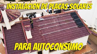 Instalar placas SOLARES como un PRO Vertido a la red Instalación COMPLETA [upl. by Eirahcaz]