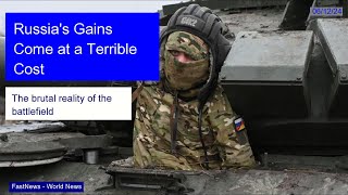 Russias Brutal Tactics Yield Gains at a Terrible Cost [upl. by Areip]