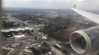 Landing in Orlando Azul airlines A330 businesses class [upl. by Ajet]