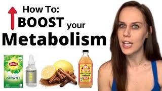 Metabolism Explained  How to Boost Metabolism [upl. by Eelirol]