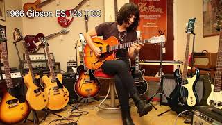 Tyler Bryant playing a 1966 Gibson ES125 TDC [upl. by Anires]